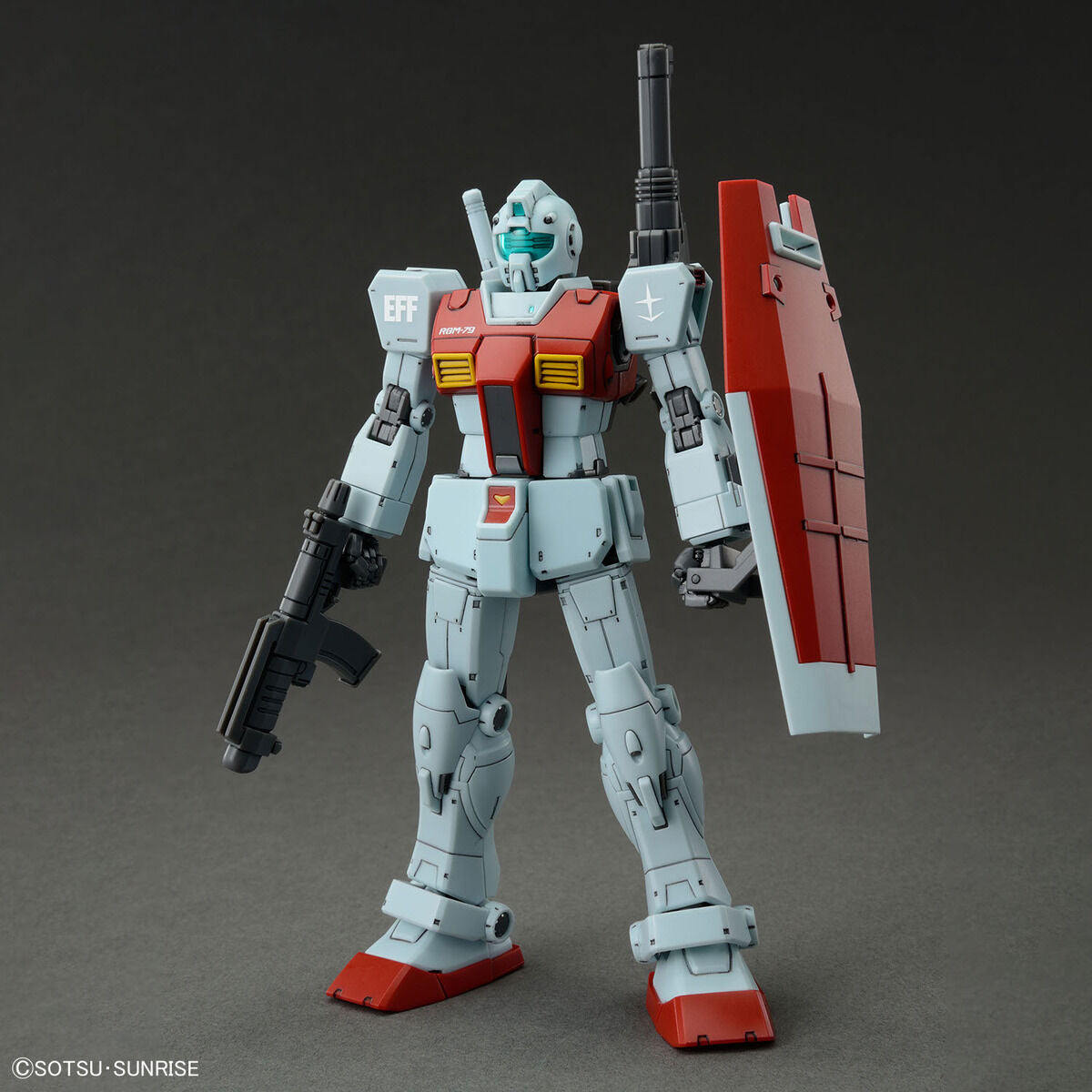 HG Mobile Suit Gundam MSD GM (with shoulder cannon / with missile pod) 1/144