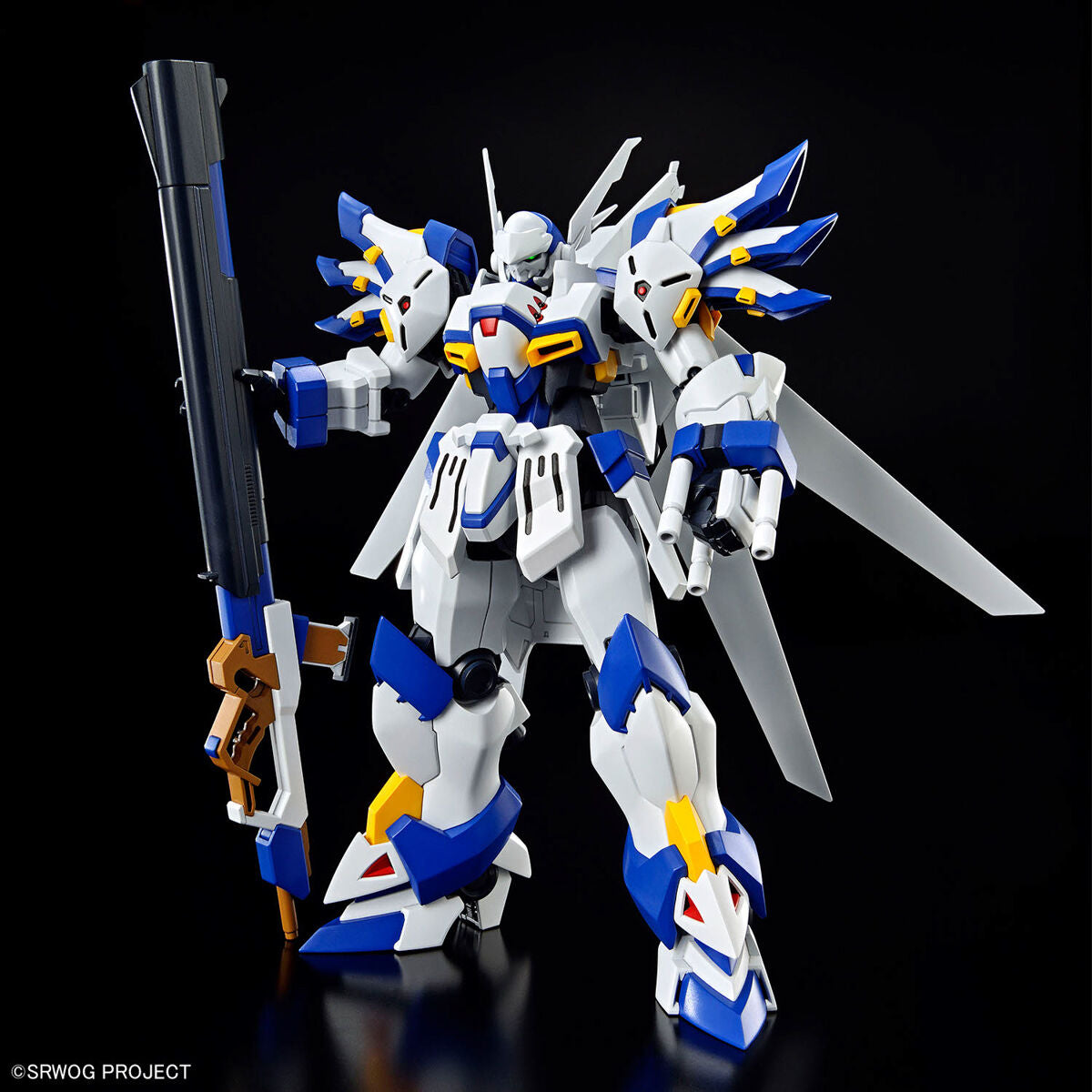 BANDAI Spirit HG Super Robot Wars Z Gun Leon, modellino in plastica codificato a colori BANDAI Spirit HG Super Robot Wars Z Gun Leon, modellino in plastica codificato a colori
