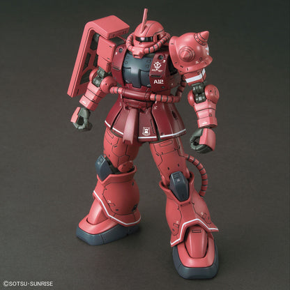 HG 機動戰士鋼彈 THE ORIGIN Zaku II for Char II Red Comet 1/144 版