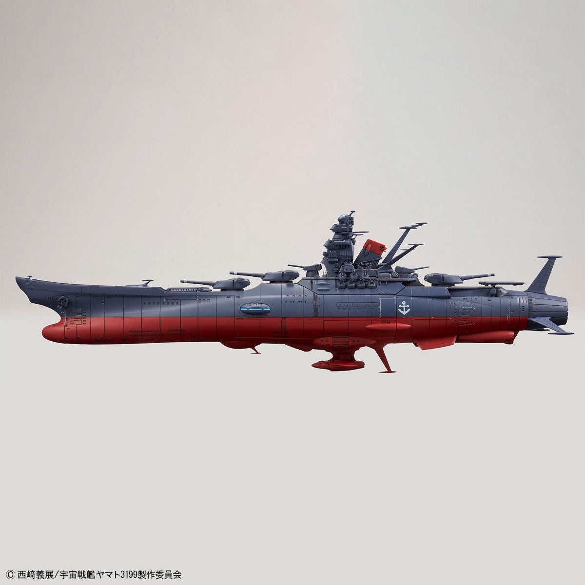 宇宙戦艦ヤマト3199（第3次改装型:参戦章叙勲式典記念塗装） 1/1000