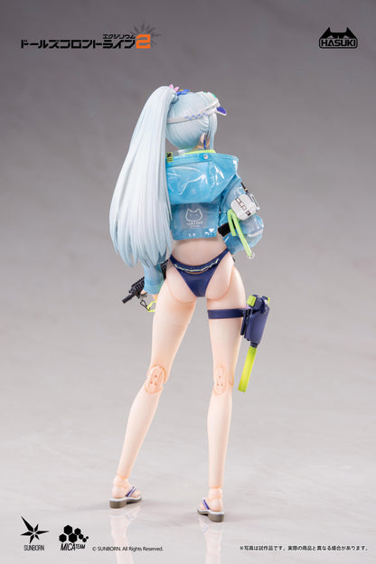 pocket art Girls' Frontline2: Exillium pocket art PA013 Kurukai Blue Trails Ver. Regular version 1/12 Completed actionFigure