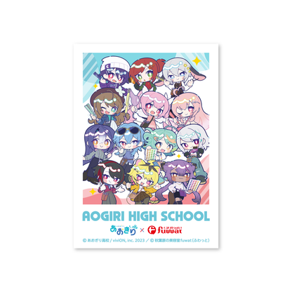 Aogiri High School Akihabara beauty salon “fuwat” collaboration goods trading instax style card