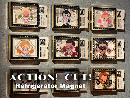 POP MART SKULLPANDA Action! Cut! Series Magnet