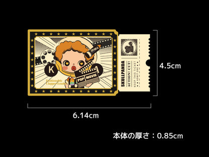 POP MART SKULLPANDA Action! Cut! Series Magnet