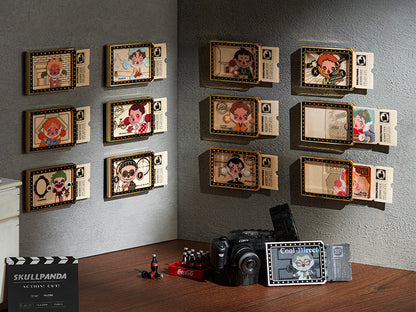 POP MART SKULLPANDA Action! Cut! Series Magnet