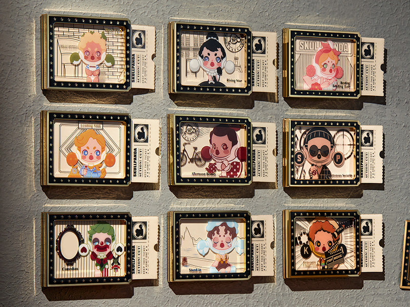 POP MART SKULLPANDA Action! Cut! Series Magnet