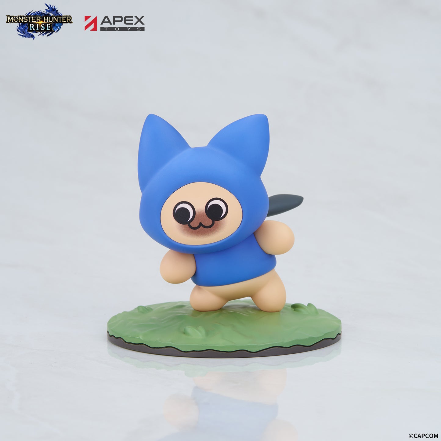 Monster Hunter Rise Airou "Cat" Blind Box Figure, Box of 6