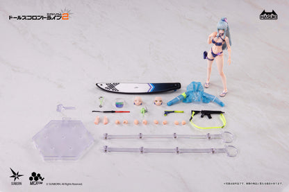 pocket art Girls' Frontline2: Exillium pocket art PA013 Kurukai Blue Trails Ver. Regular version 1/12 Completed actionFigure