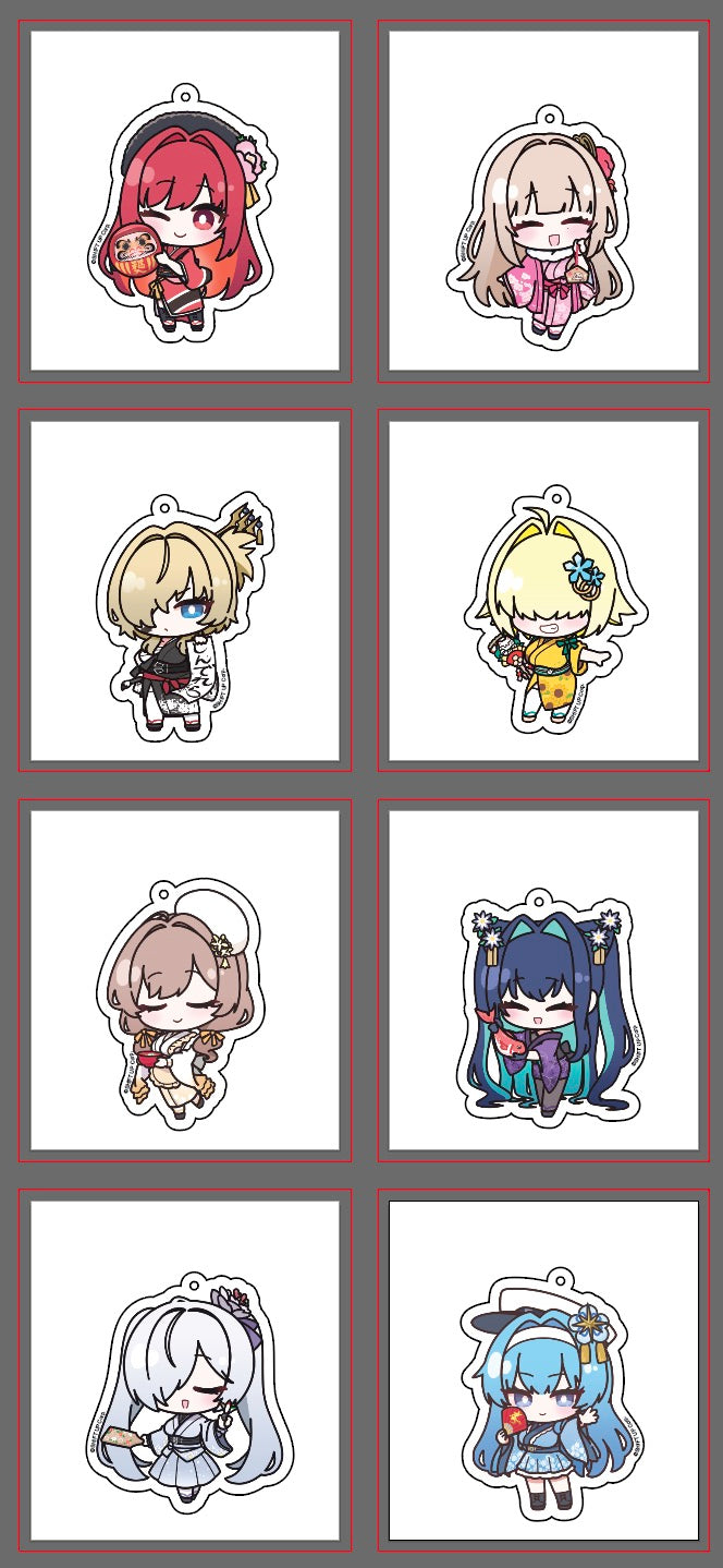 Goddess of Victory: Nikke New Year Fair 2026 SD Trading Acrylic Keychain