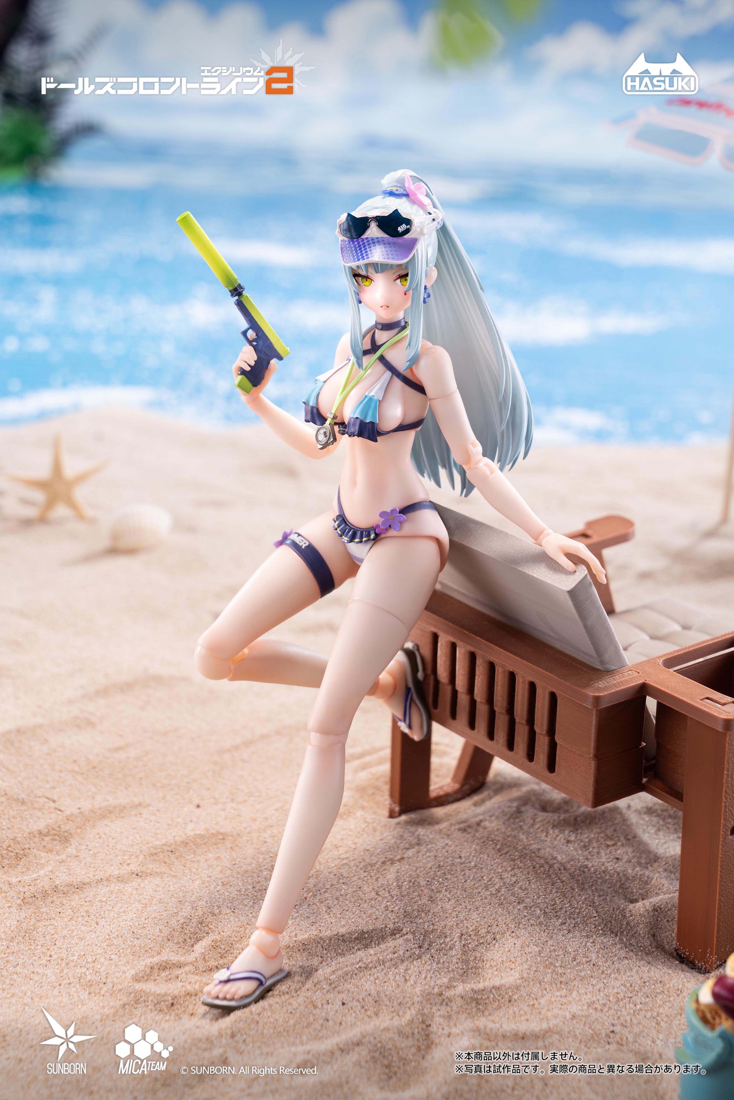 pocket art Girls' Frontline2: Exillium pocket art PA013 Kurukai Blue Trails Ver. Deluxe Edition 1/12 Completed ActionFigure