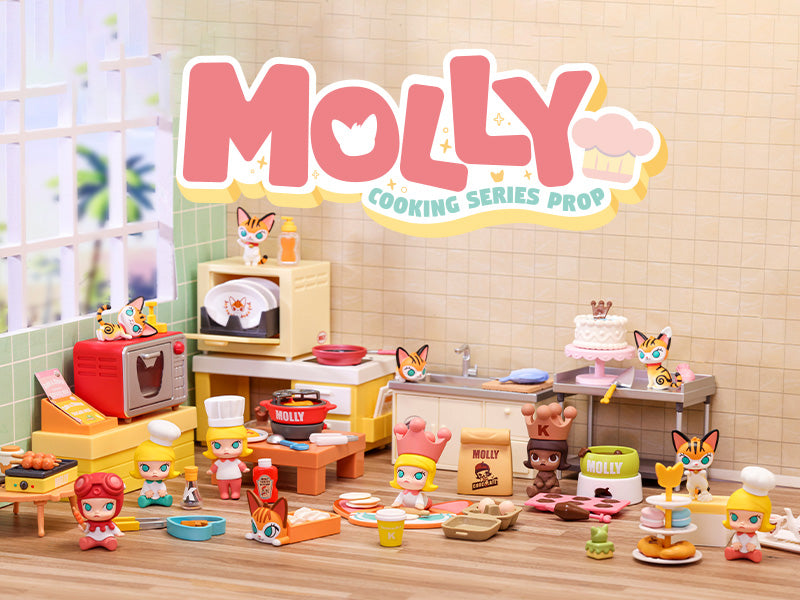 POP MART MOLLY Cooking Series 8pcs. box