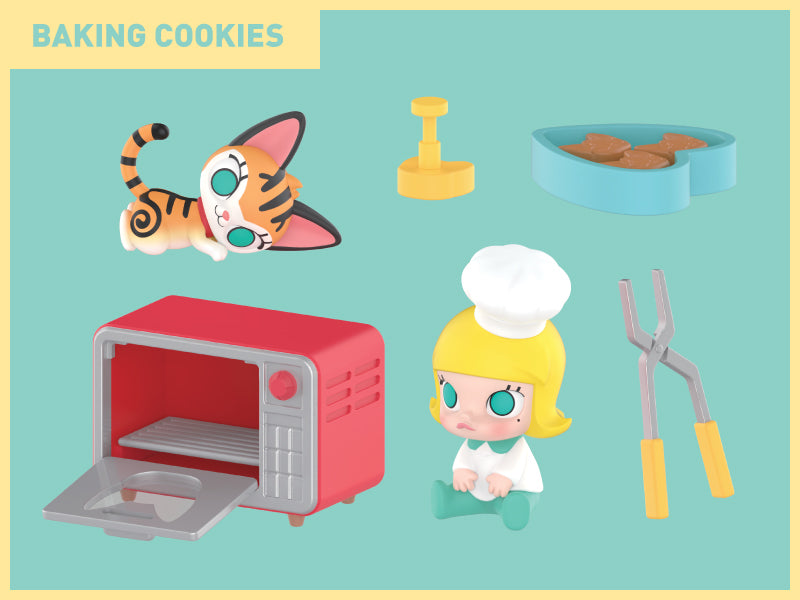 POP MART MOLLY Cooking Series 8pcs. box