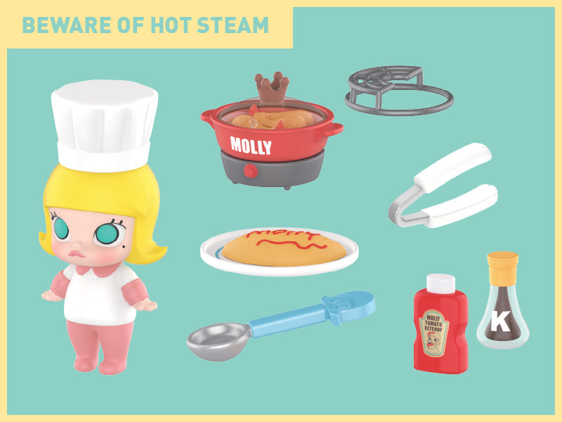 POP MART MOLLY Cooking Series