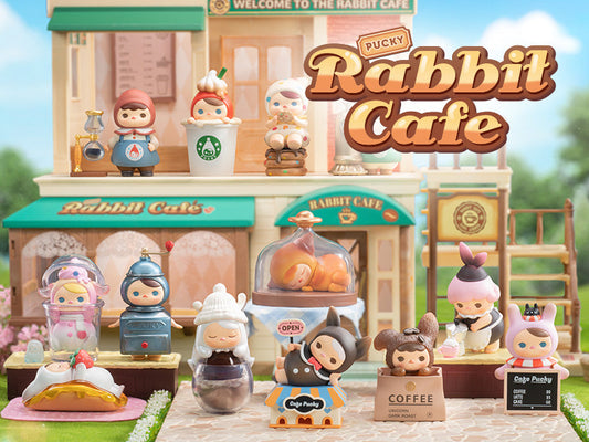 【単品・BOX】POP MART PUCKY ラビット カフェ シリーズ