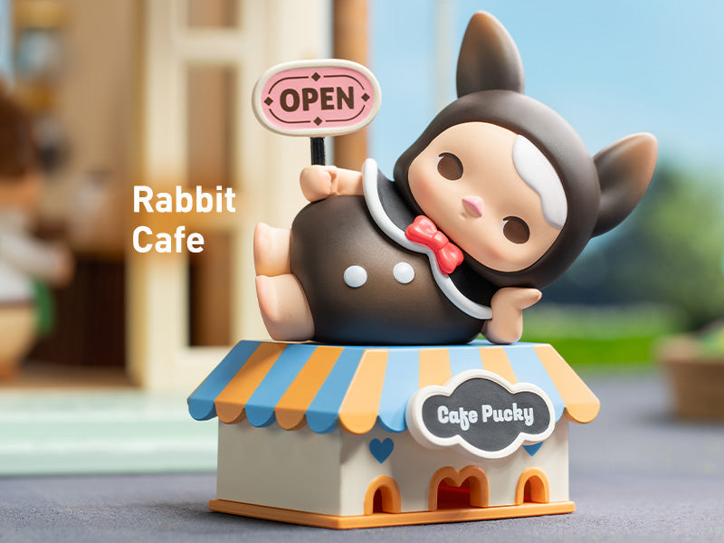 【単品・BOX】POP MART PUCKY ラビット カフェ シリーズ