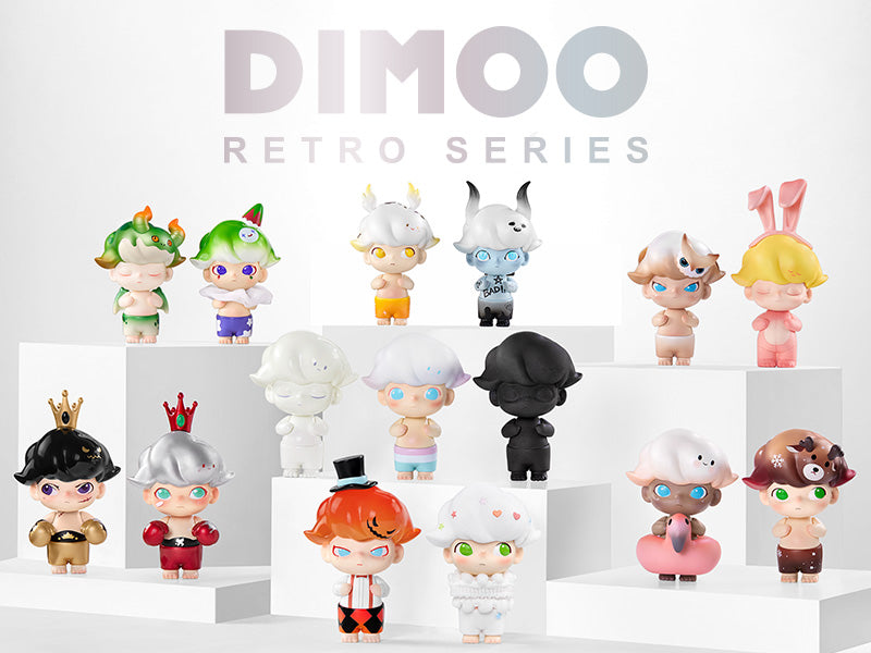 POP MART DIMOO Retro Series, Box of 12