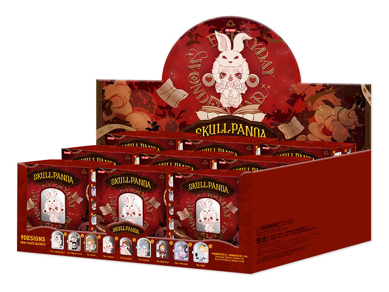 POP MART SKULLPANDA Everyday Wonderland series phone stand with mirror