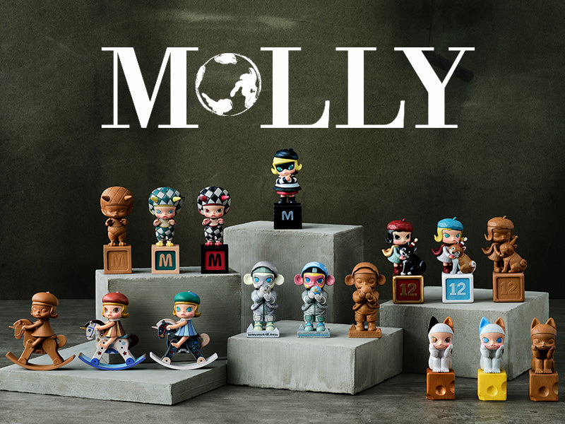 POP MART MOLLY  アニバーサリー クラシカル レトロ シリーズ 10個入BOX