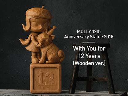 POP MART MOLLY Anniversary Classical Retro Series, 10 pieces in a box