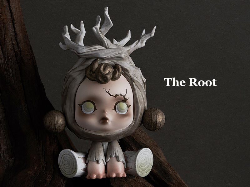 POP MART SKULLPANDA The Ink Plum Blossom series