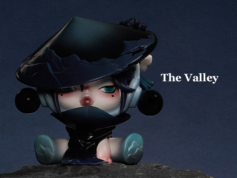 POP MART SKULLPANDA The Ink Plum Blossom series