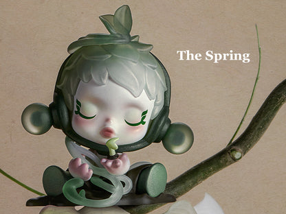 POP MART SKULLPANDA The Ink Plum Blossom series