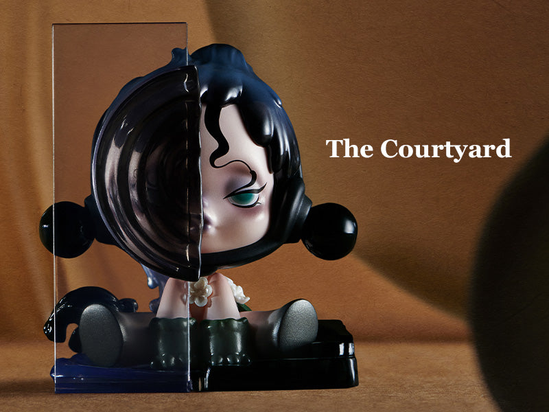 POP MART SKULLPANDA The Ink Plum Blossom series