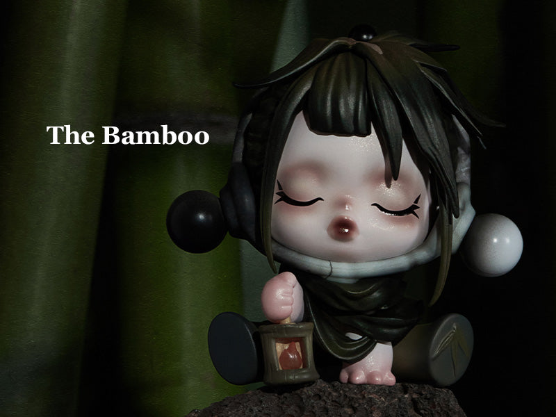 POP MART SKULLPANDA The Ink Plum Blossom series