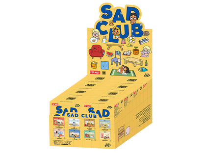 POP MART CRYBABY Sad Club Series Scene Set, Box of 8