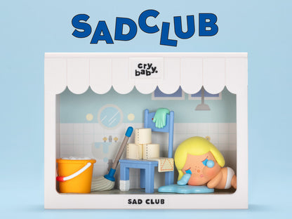 POP MART CRYBABY Sad Club Series Scene Set