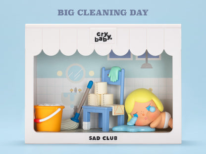 POP MART CRYBABY Sad Club Series Scene Set