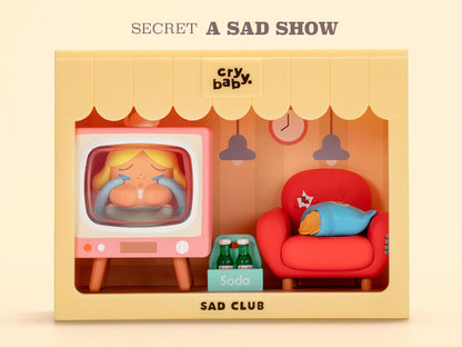 POP MART CRYBABY Sad Club Series Scene Set