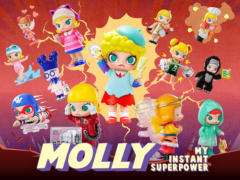 【単品・BOX】POP MART MOLLY  My Instant Superpower シリーズ