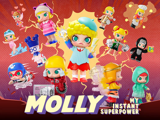 【単品・BOX】POP MART MOLLY  My Instant Superpower シリーズ