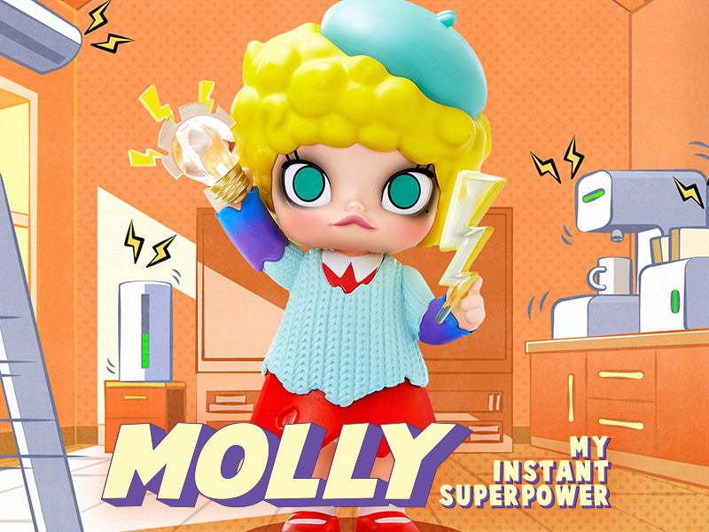 POP MART MOLLY  My Instant Superpower シリーズ