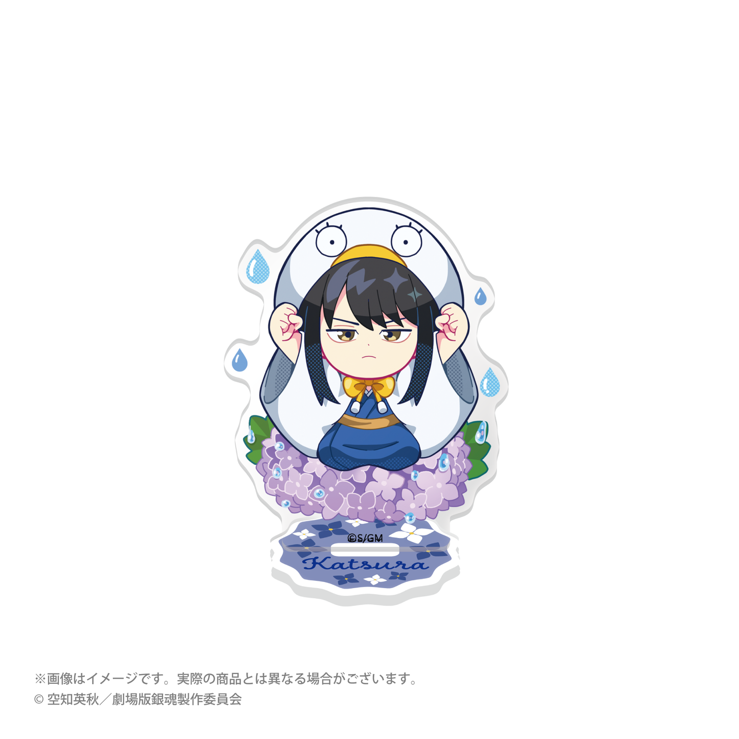 「新劇場版 銀魂 -吉原大火-》雨季版。原創插畫交易壓克力迷你立架