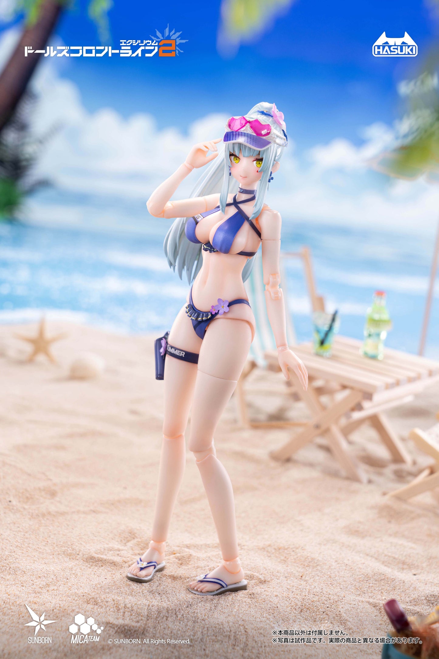 pocket art Girls' Frontline2: Exillium pocket art PA013 Kurukai Blue Trails Ver. Deluxe Edition 1/12 Completed ActionFigure