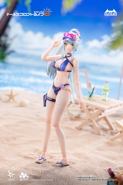 pocket art Girls' Frontline2: Exillium pocket art PA013 Kurukai Blue Trails Ver. Deluxe Edition 1/12 Completed ActionFigure
