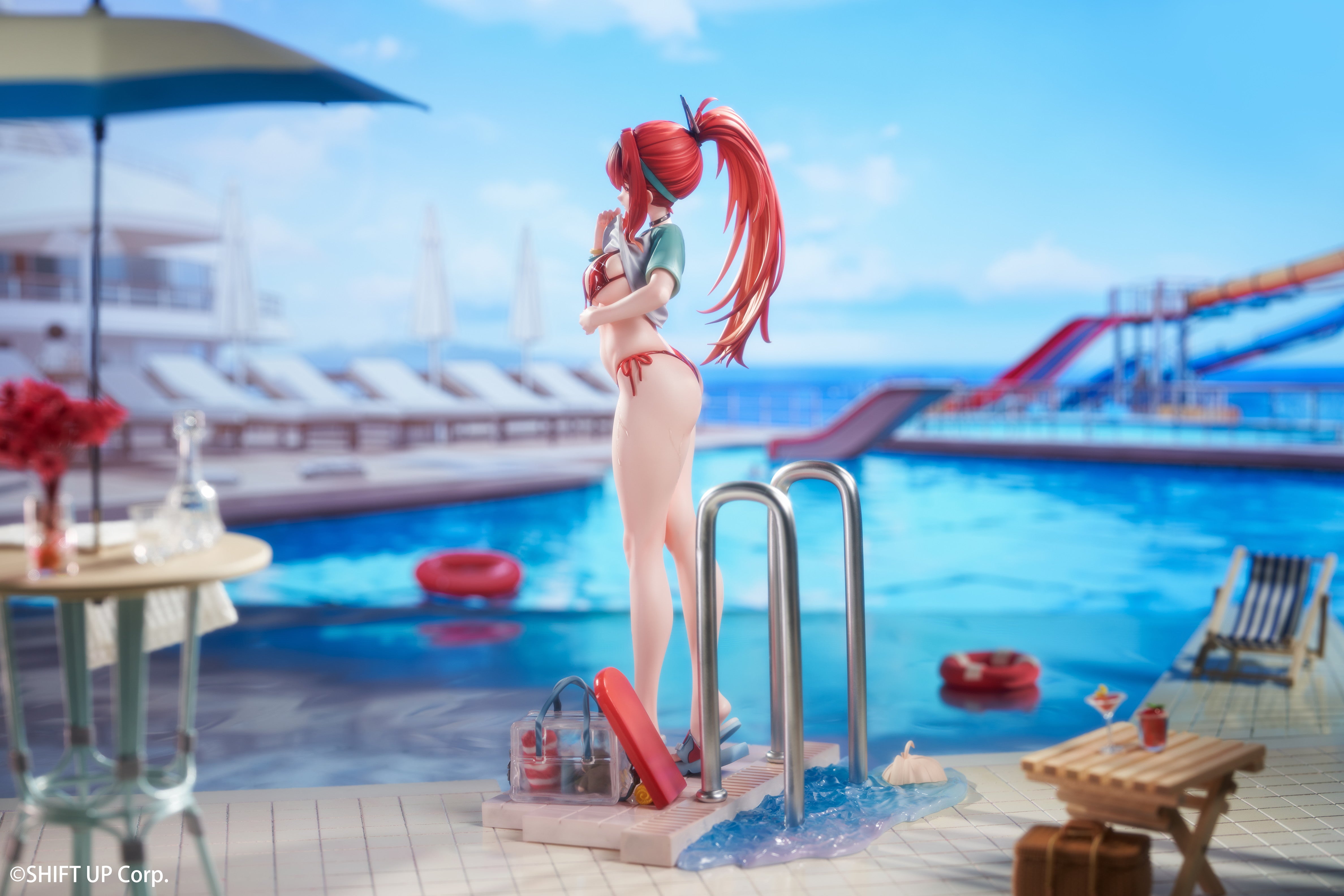 勝利の女神：NIKKE ラピ：レッドフード - レッドフレーバー 1/7 豪華版