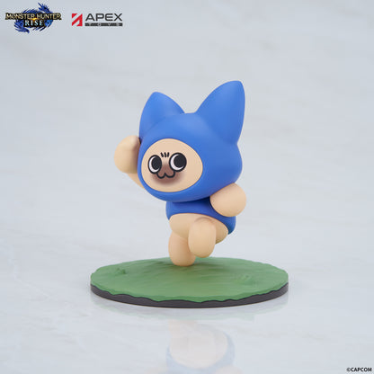 Monster Hunter Rise Airou "Cat" Blind Box Figure, Box of 6
