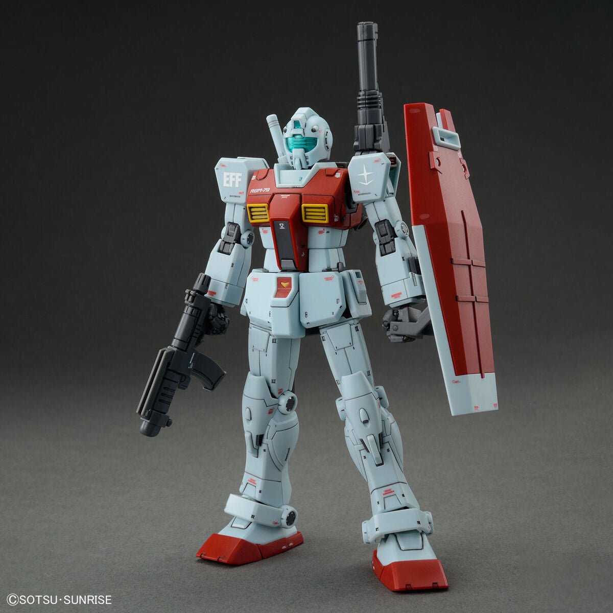 HG Mobile Suit Gundam MSD GM (with shoulder cannon / with missile pod) 1/144