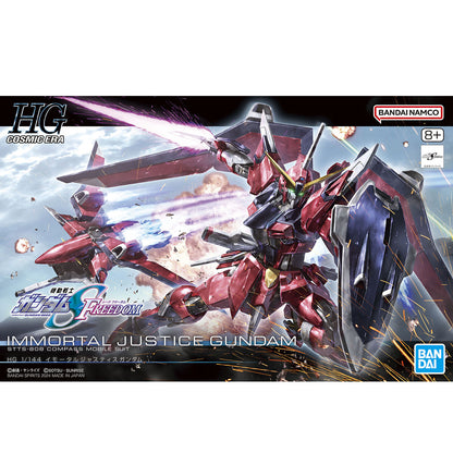 HG Mobile Suit GundamSEED FREEDOM Immortal Justice Gundam 1/144