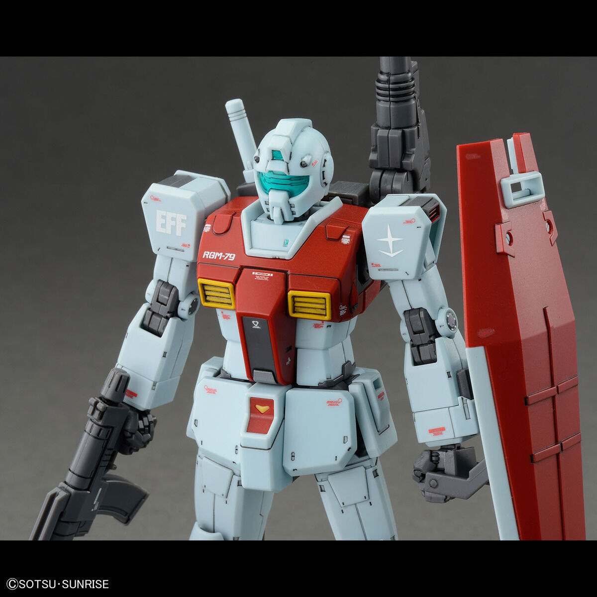 HG Mobile Suit Gundam MSD GM (with shoulder cannon / with missile pod) 1/144