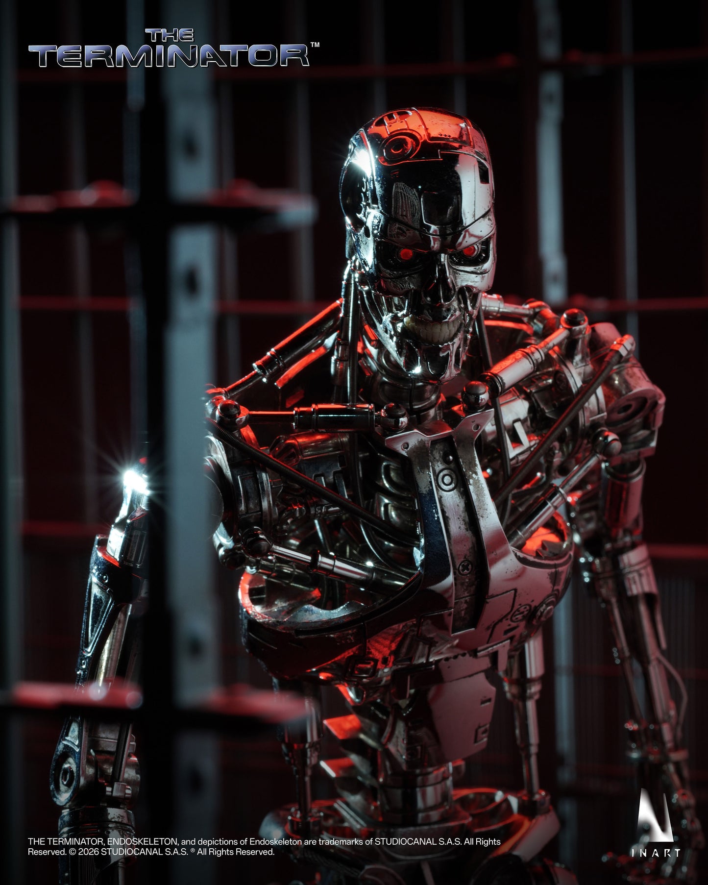 INART Terminator T-800 Endoskeleton 1/6 scale collectibleFigure