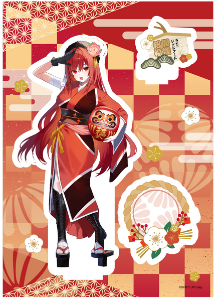 勝利の女神：NIKKE 新春フェア2026 アクリルスタンド ラピ:レッド