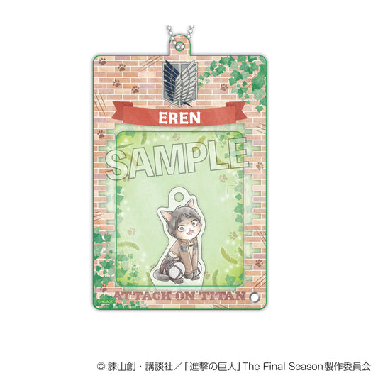 進擊的巨人 調查兵團喵 迷你套組！～壓克力立牌～ 艾連