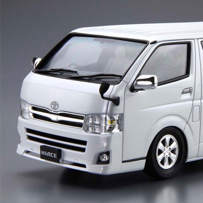 그만큼☆모델 자동차 1/24 Toyota TRH200V HIACE SUPER GL '10