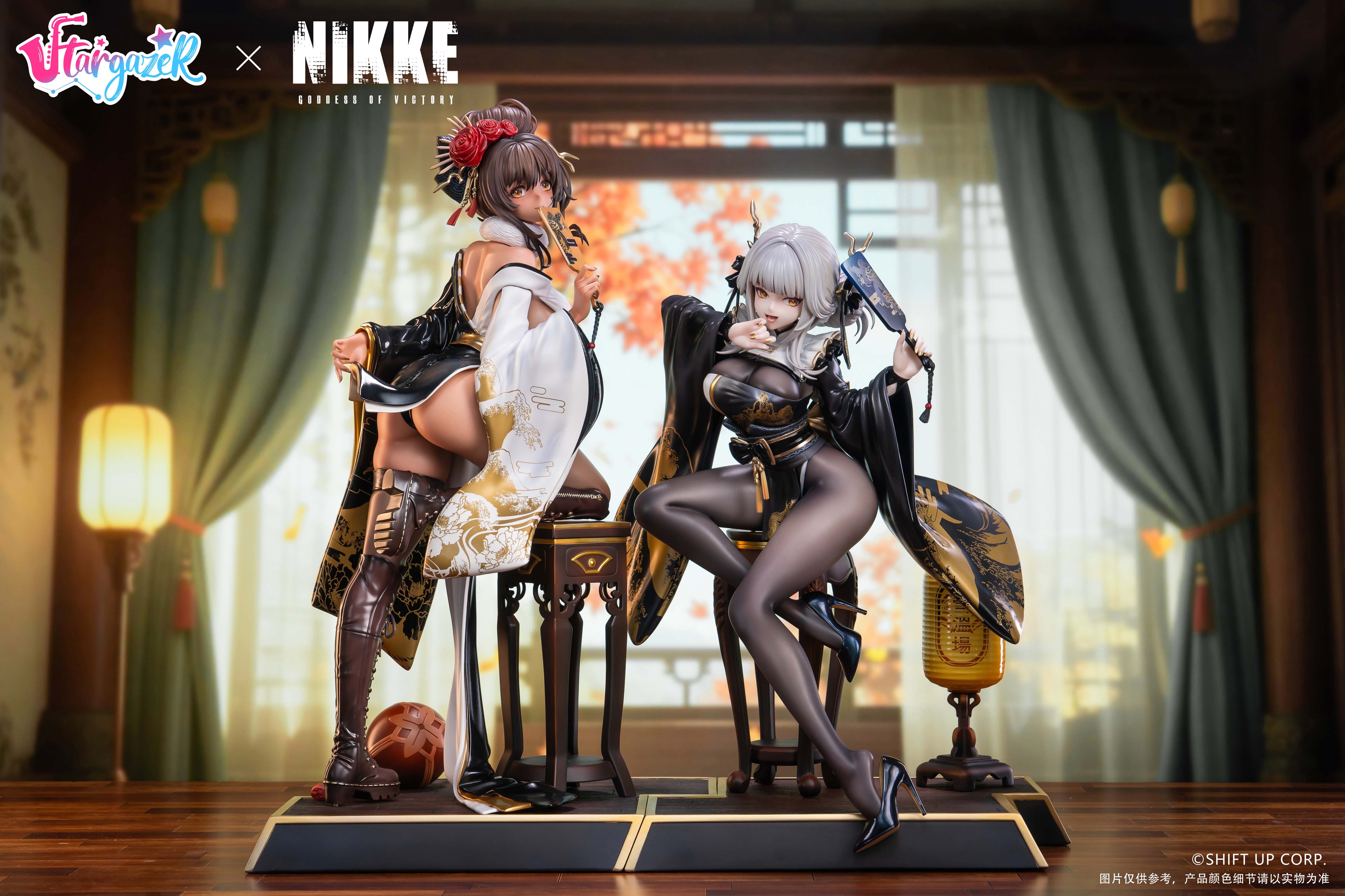 勝利の女神：NIKKE ブラン&ノワール 1/4 – viviON BLUE