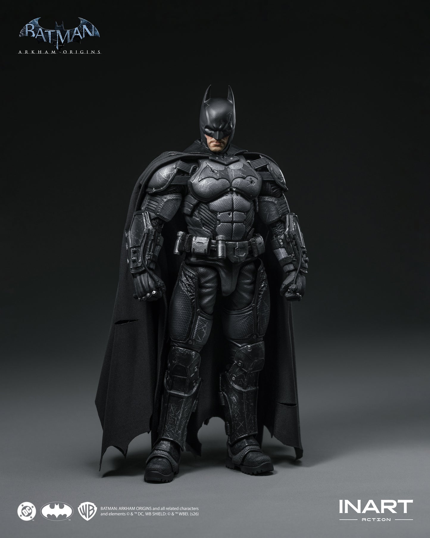 バットマン（バットマン：アーカム・ビギンズ）バトルダメージ Ver. アクションフィギュア