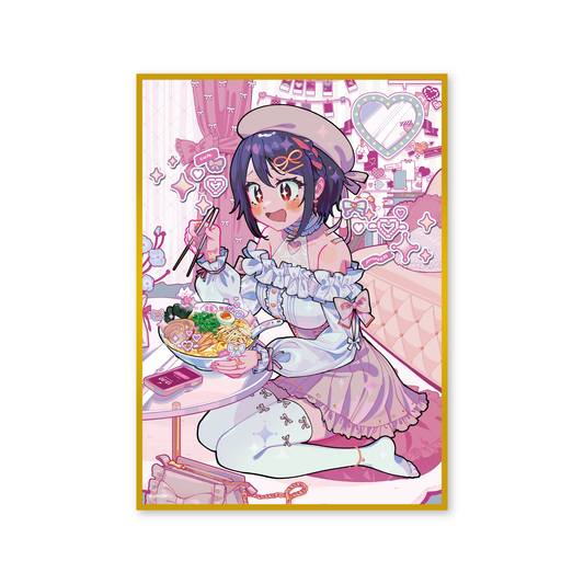 아오기리 고교 공식 미술부 A5 색지 음령자